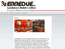 Tablet Screenshot of erreduelucidatura.it